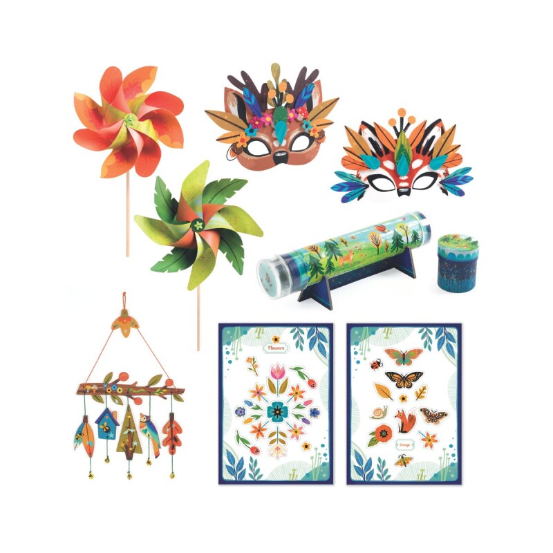 Kit de activdades munuales para niños Carnaval Kit de activdades munuales para niños Carnaval