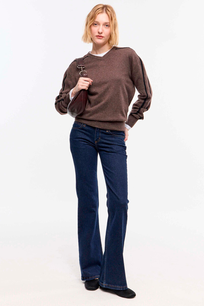 LOW BOOTCUT BLUE Azul