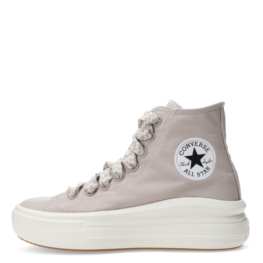 Championes de Mujer Converse Chuck Taylor Move Hi Marrón - Beige