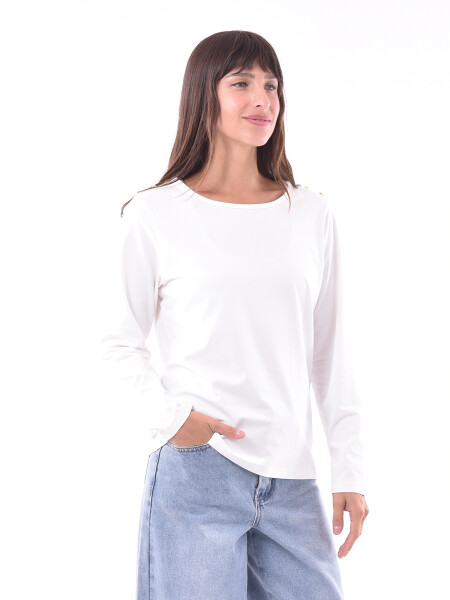 REMERA OHANA OFF WHITE