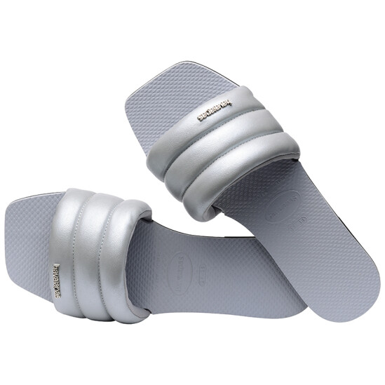 Sandalias Havaianas You Milan Metallic Gris
