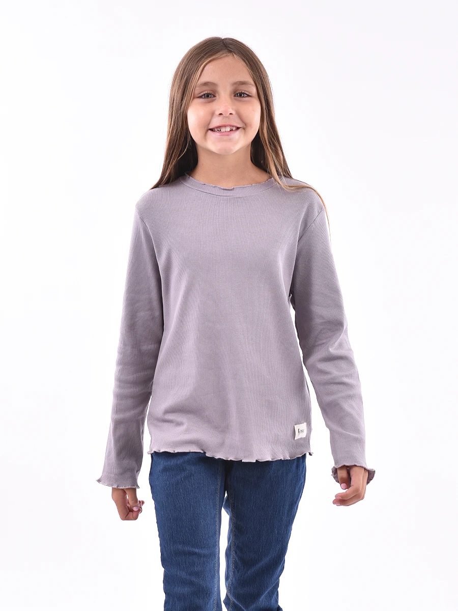 REMERA SOFIA - GRIS CLARO 