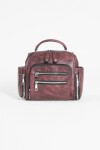 Mochila bandolera con bolsillo bordo