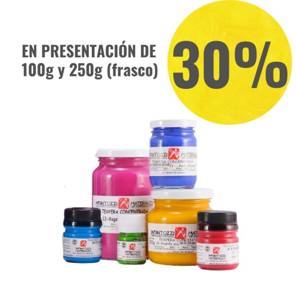 Témpera concentrada metal 250 g