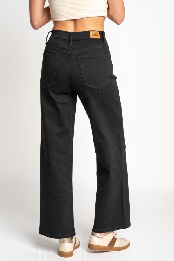 Jean Wide Leg Negro