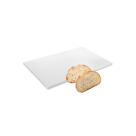 Tabla de Corte de Polietileno Blanca 30 x 45 x 1.3 cm Tabla de Corte de Polietileno Blanca 30 x 45 x 1.3 cm