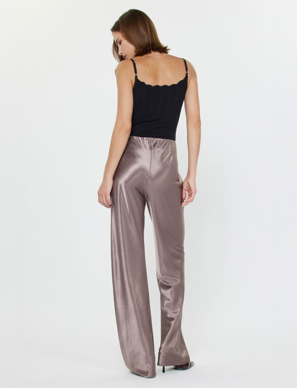Pantalon Saten LILA
