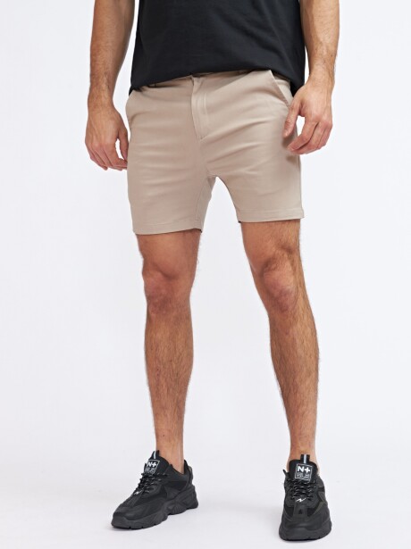 SHORT LUCAS GRIS