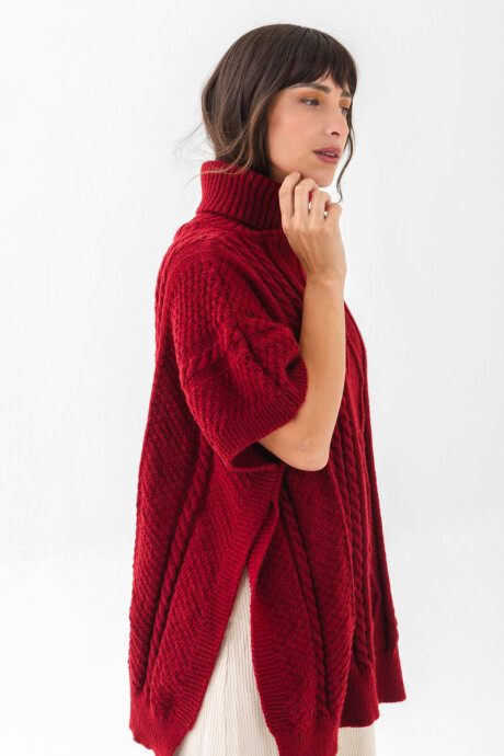 Poncho July Vino