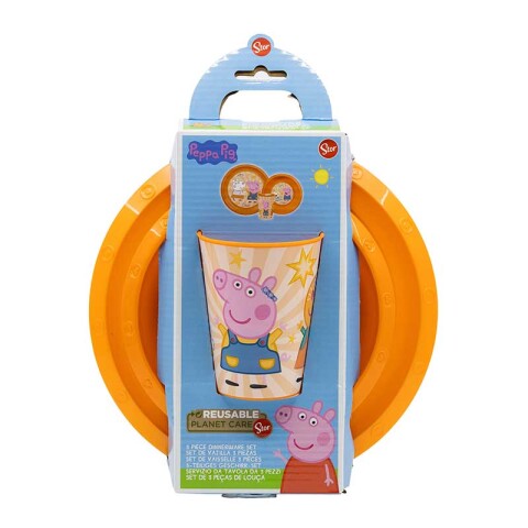 Set x3 Easy Peppa Pig U