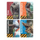 Rompecabezas 4 En 1 Jurassic World 60 Pzs Rompecabezas 4 En 1 Jurassic World 60 Pzs