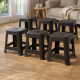 Set x6 Banquetas Bela Vista NEGRO