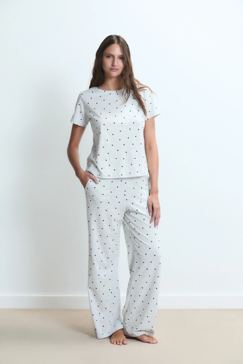 PIJAMA ANGEL Melange Crudo