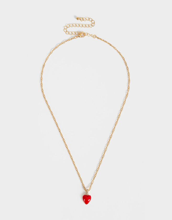 Cadena Corta con Dije Corazón Cadena Corta Con Dije Con Corazón - Dorado