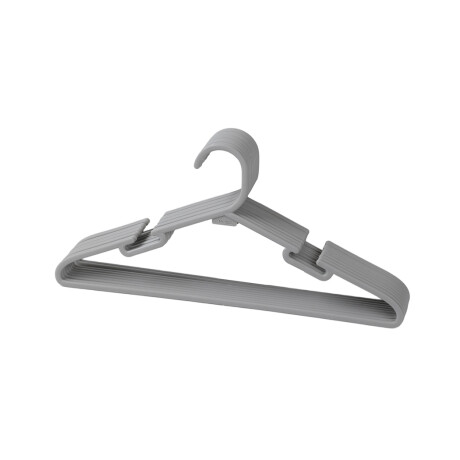 Perchas antideslizantes 10pcs marrón