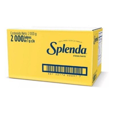 Endulzante Splenda Original Pack Ahorro X2000 Endulzante Splenda Original Pack Ahorro X2000