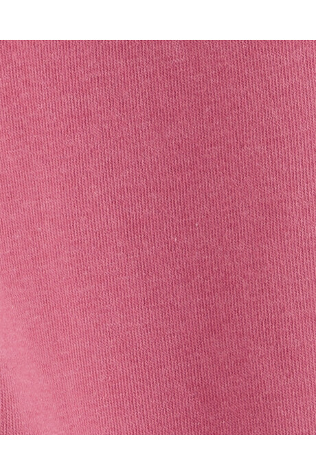 Pantalón de algodón con felpa, rosado Pantalón de algodón con felpa, rosado