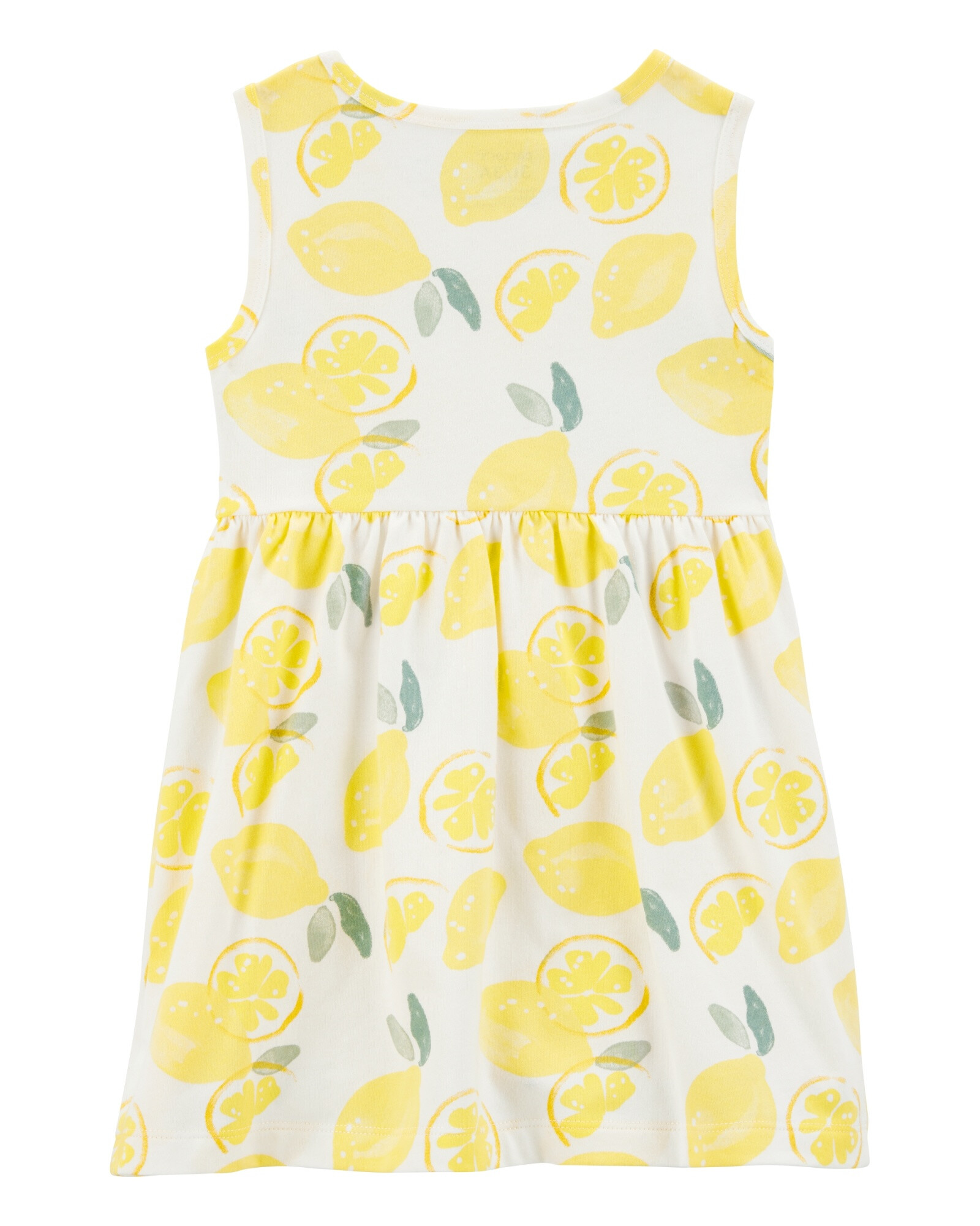 Vestido de algodón, diseño limones Vestido de algodón, diseño limones