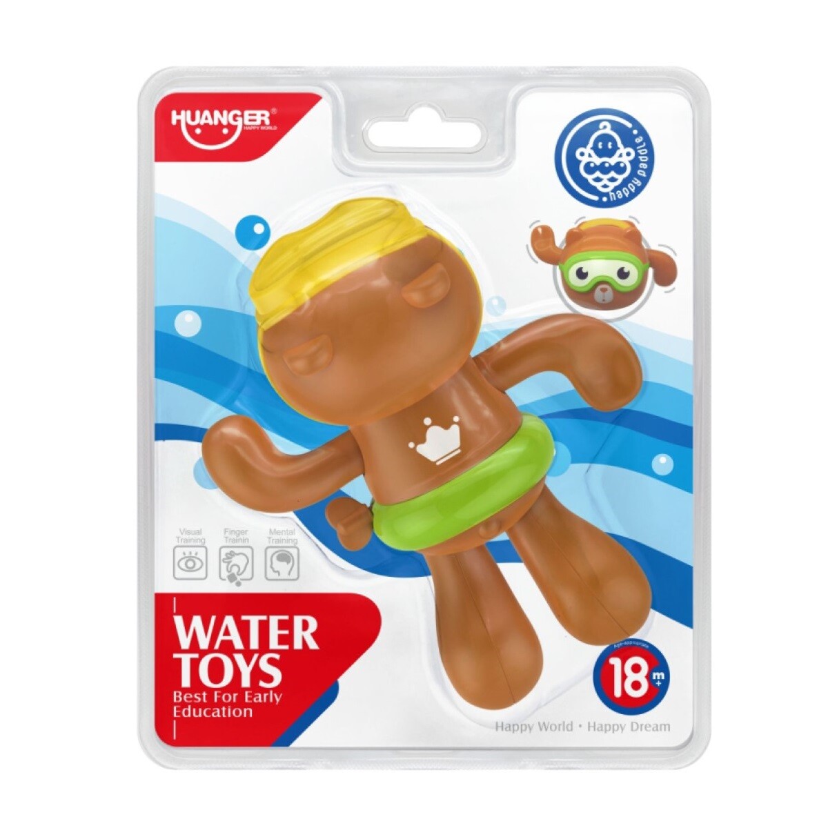 Juguete de Ducha Huanger Osito Nadador 