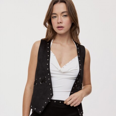 CHALECO BOSTON Negro