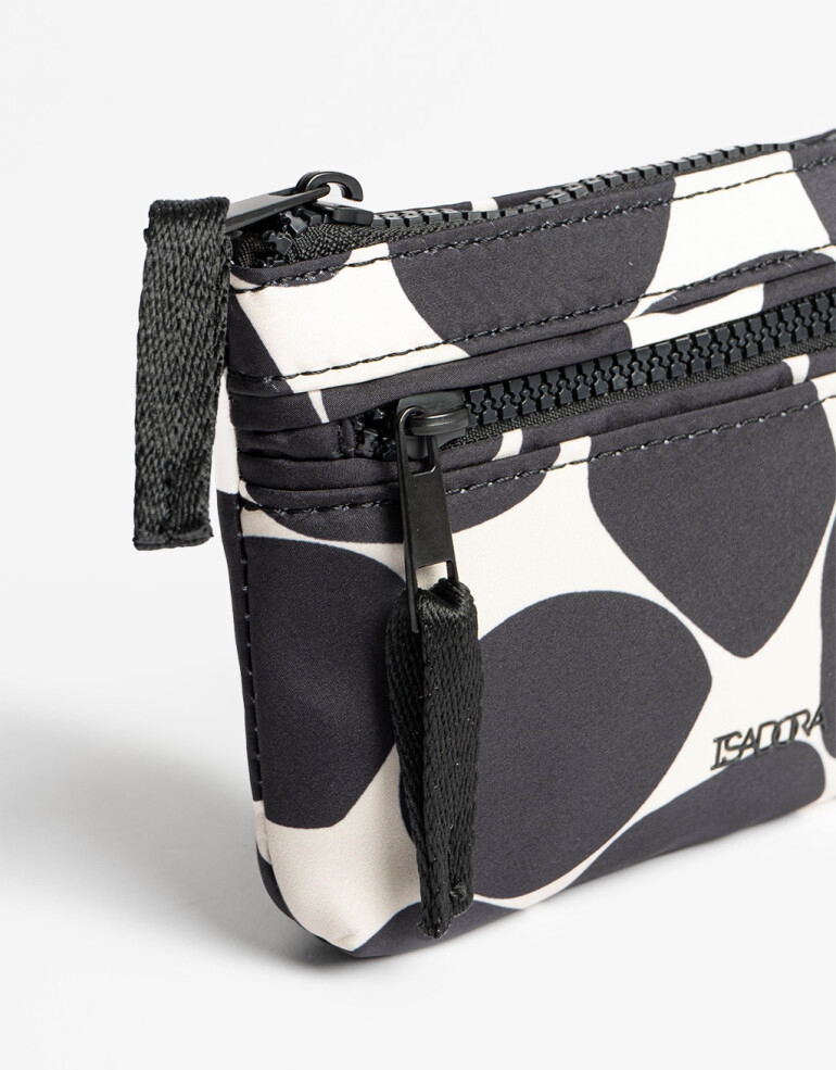Monederos Nylon Monedero De Material Reciclado - Estampado Lunares