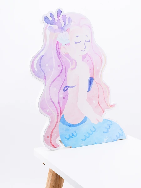 SILLA COLA SIRENA BLANCO