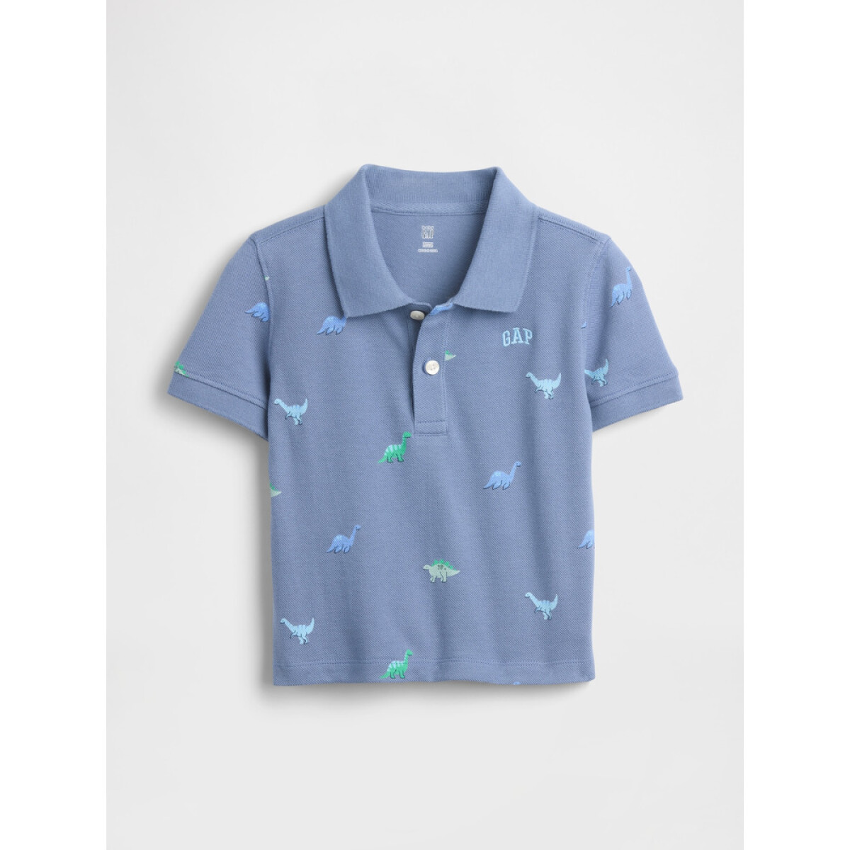 SS PRINT LOGO POLO - BAINBRIDGE BLUE 