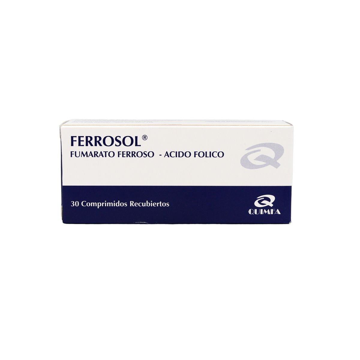 FERROSOL CJ X 30 COMPRIMIDOS 