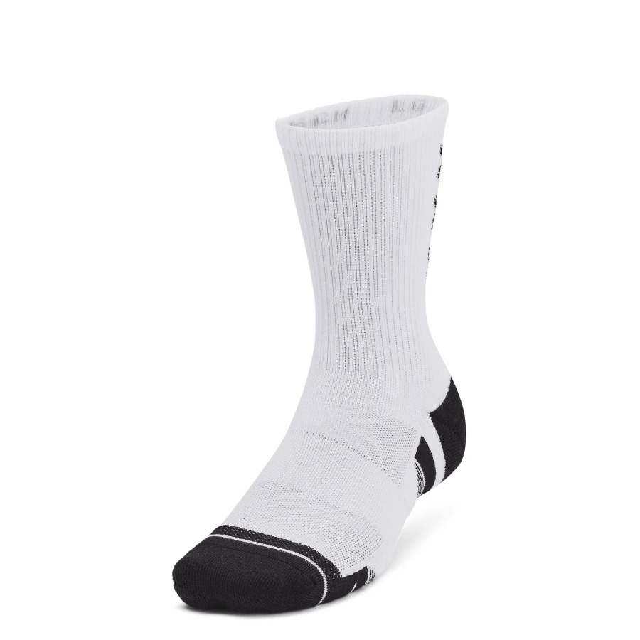 Medias Unisex Under Armour x3 Performance Tech Blanco