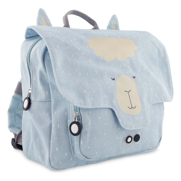 Mochila Escolar Divertida Trixie Infantil Diseño De Animales Diseño Llama