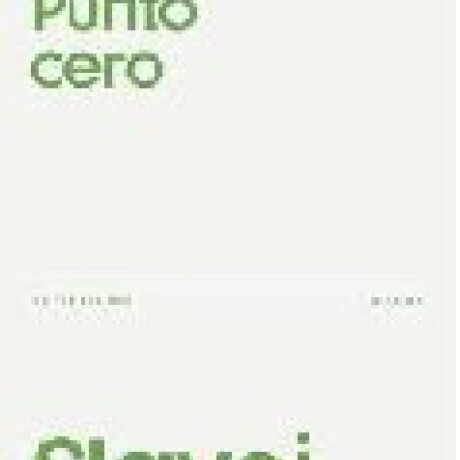 PUNTO CERO PUNTO CERO