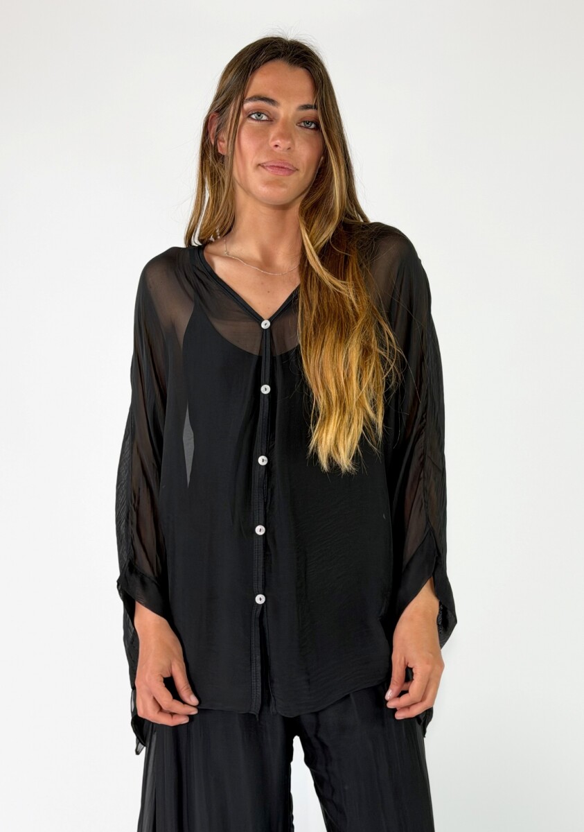 CAMISA MANUS - NEGRO 