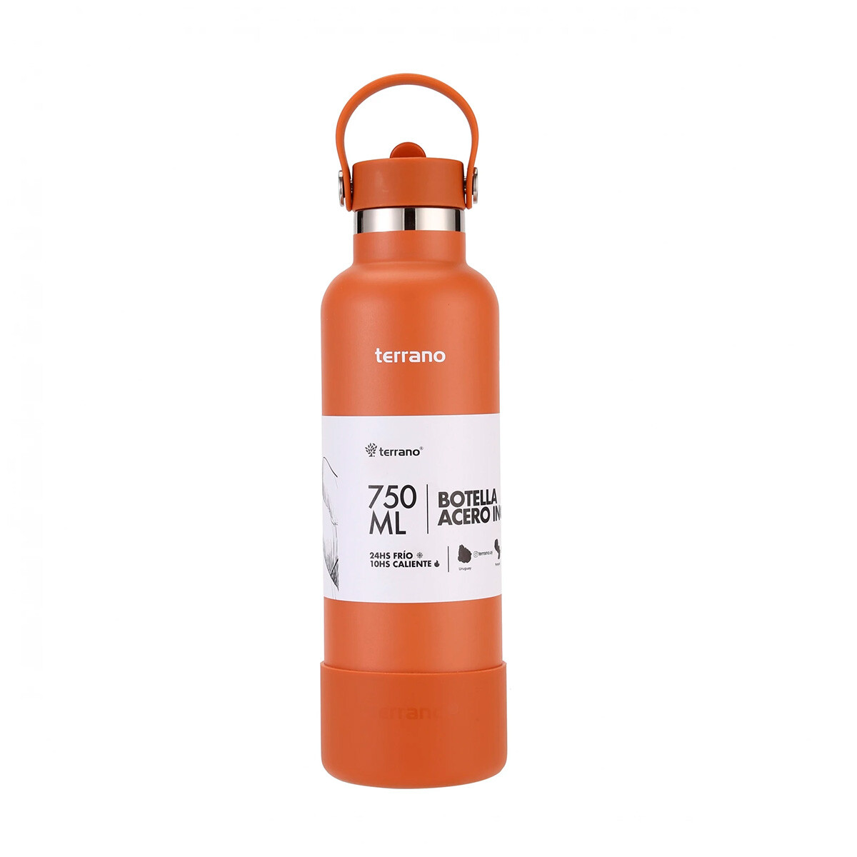 Botella Térmica Terrano 750ML con Pico - TERRACOTA 