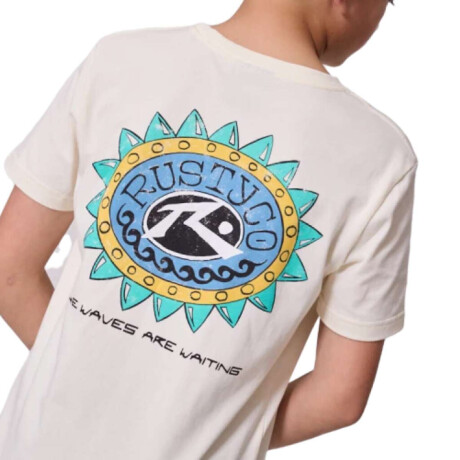 Remera Rusty Egape Niño Beige