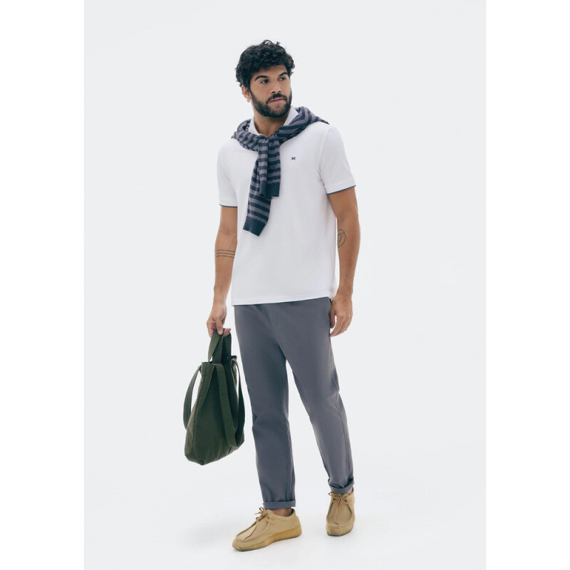 CAMISA POLO MM MASC BRANCO