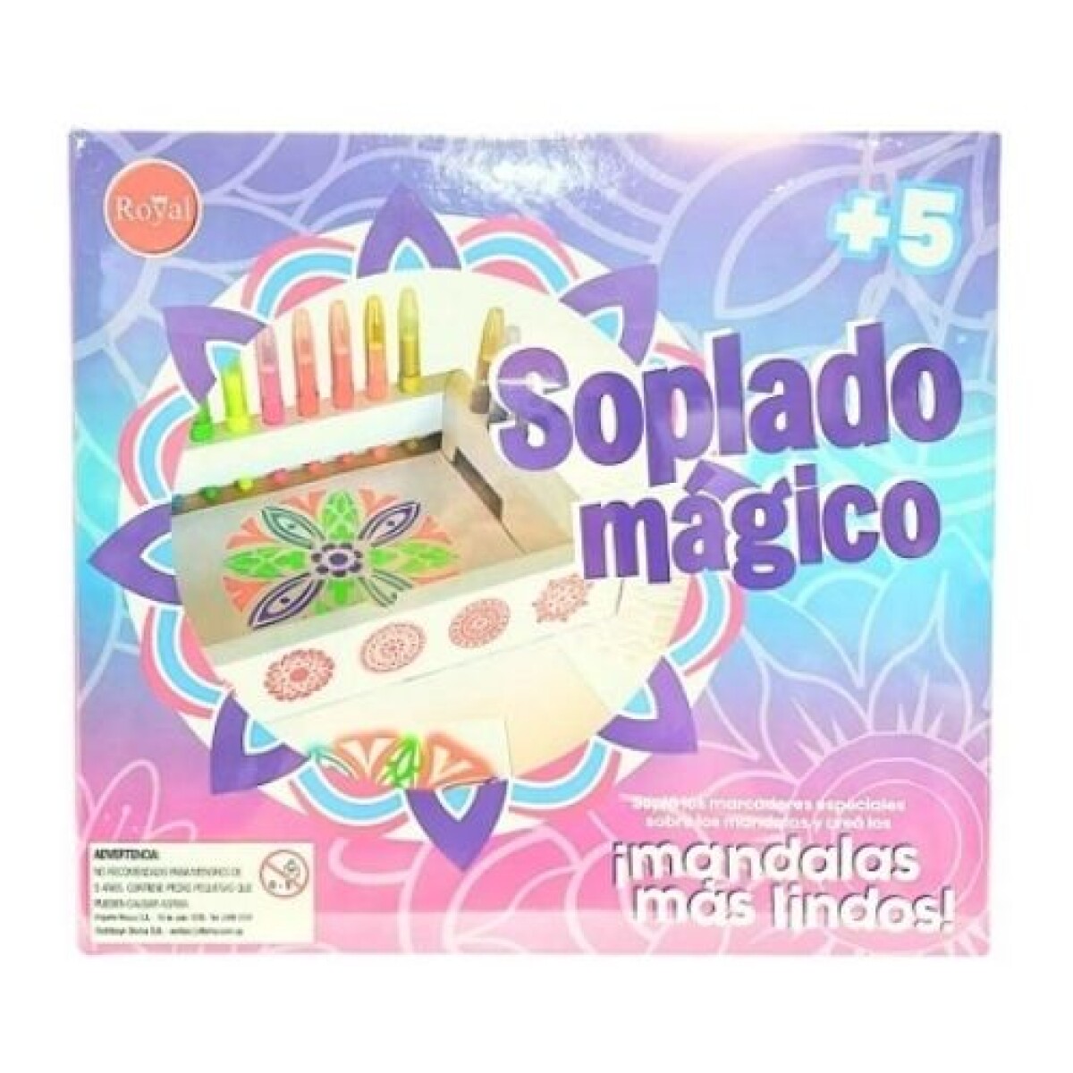 Soplado Magico Mandalas - Royal 