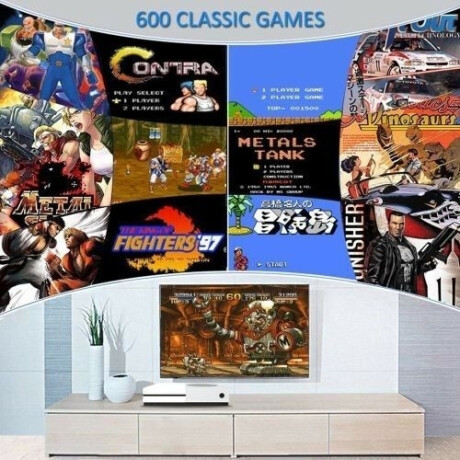 Consola Xgame 600 Juegos Calidad Hd Retro 001