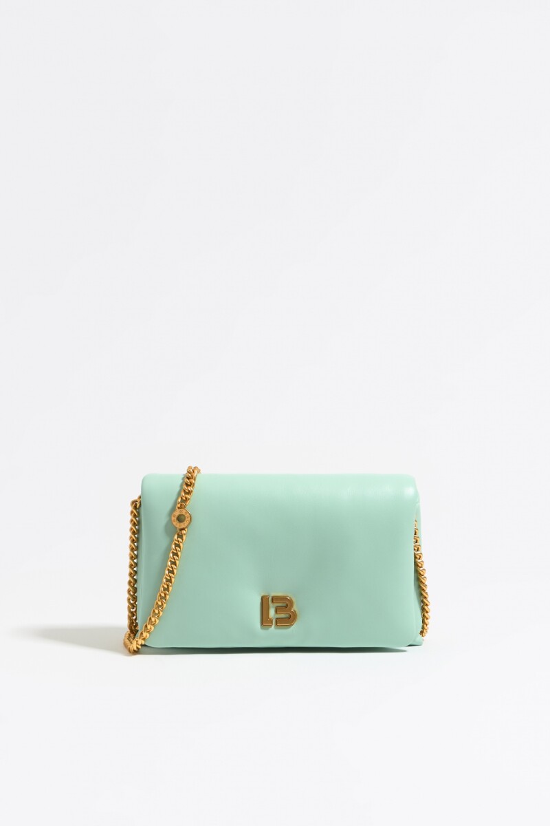 BOLSO SOLAPA MINI PIEL NAPA 