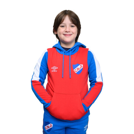 Canguro Infantil Umbro Urbano Nacional JRS Rojo - Azul Real - Blanco