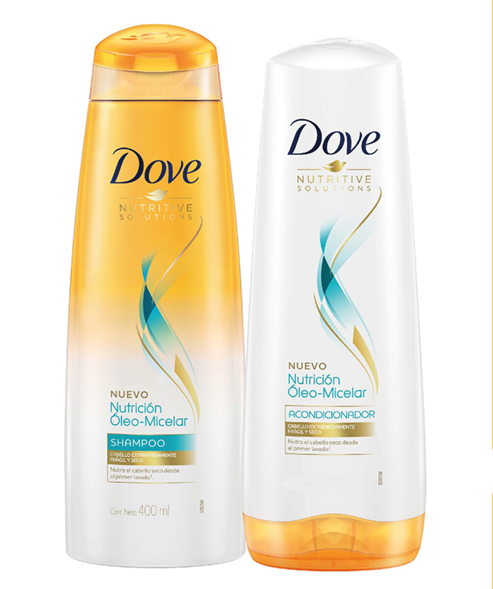 Pack Shampoo + Aco Dove - Nutrición óleo micelar 