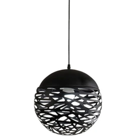 Lampara de techo Hamburgo D20 Negro