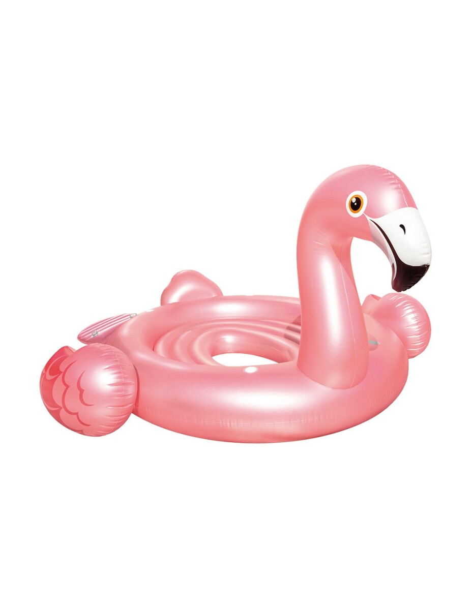 INTEX MEGA FIESTA FLOTANTE FLAMINGO PARA 4 PERSONAS 358 X 315 X 163 CMS 
