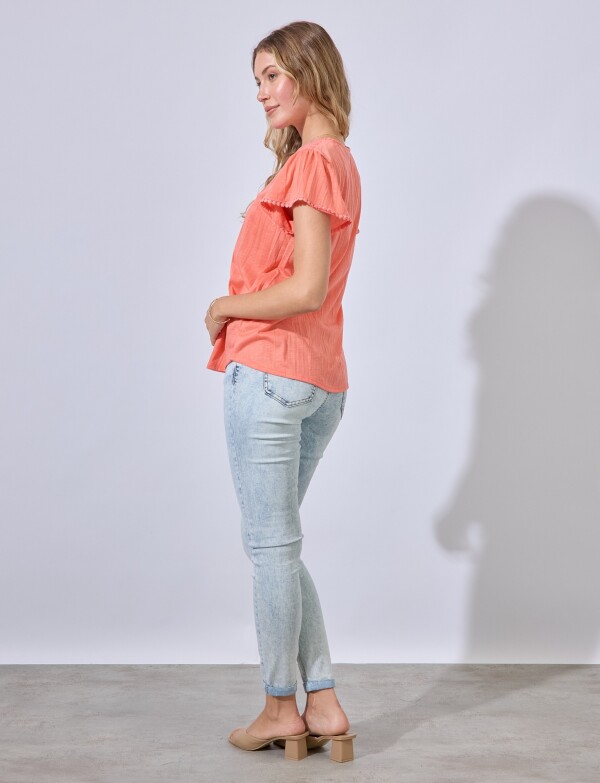 Blusa Puntilla CORAL