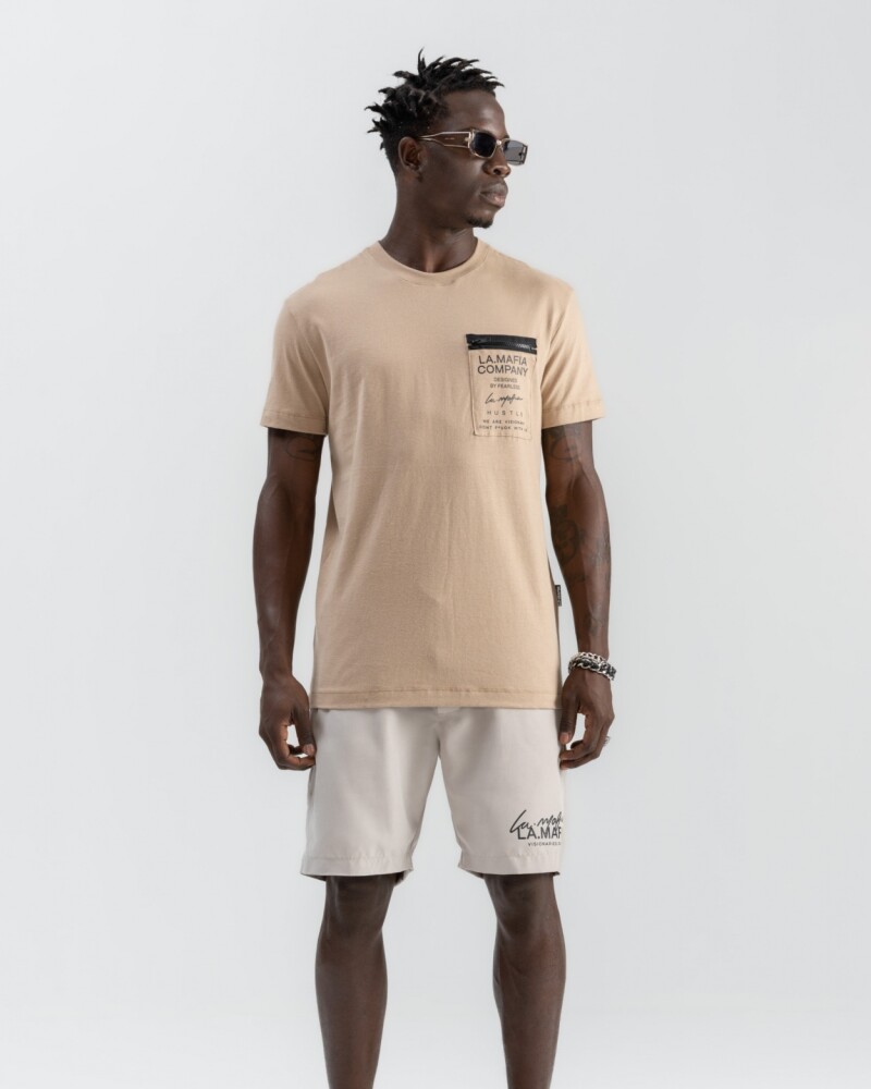 Remera beige U