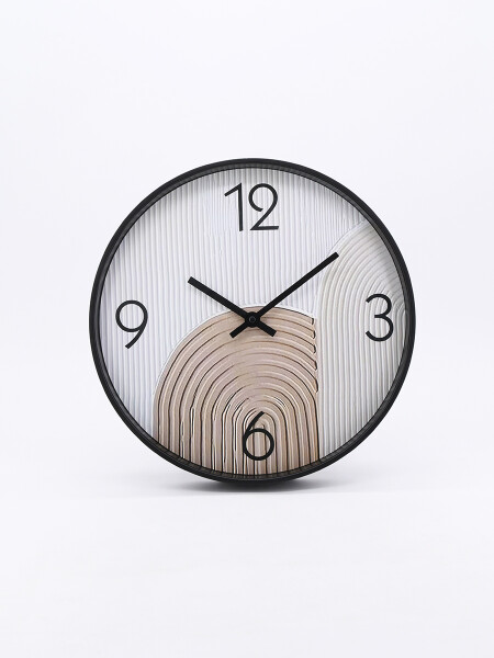 RELOJ DE PARED NEGRO