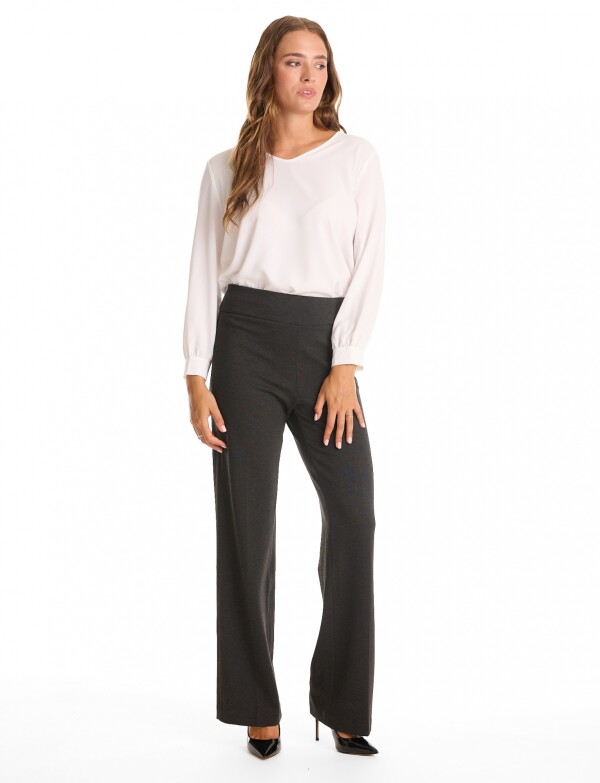 Pantalon Pull On GRIS OSCURO
