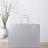 Bolsa lisa luna 32x10x23cm BLANCO