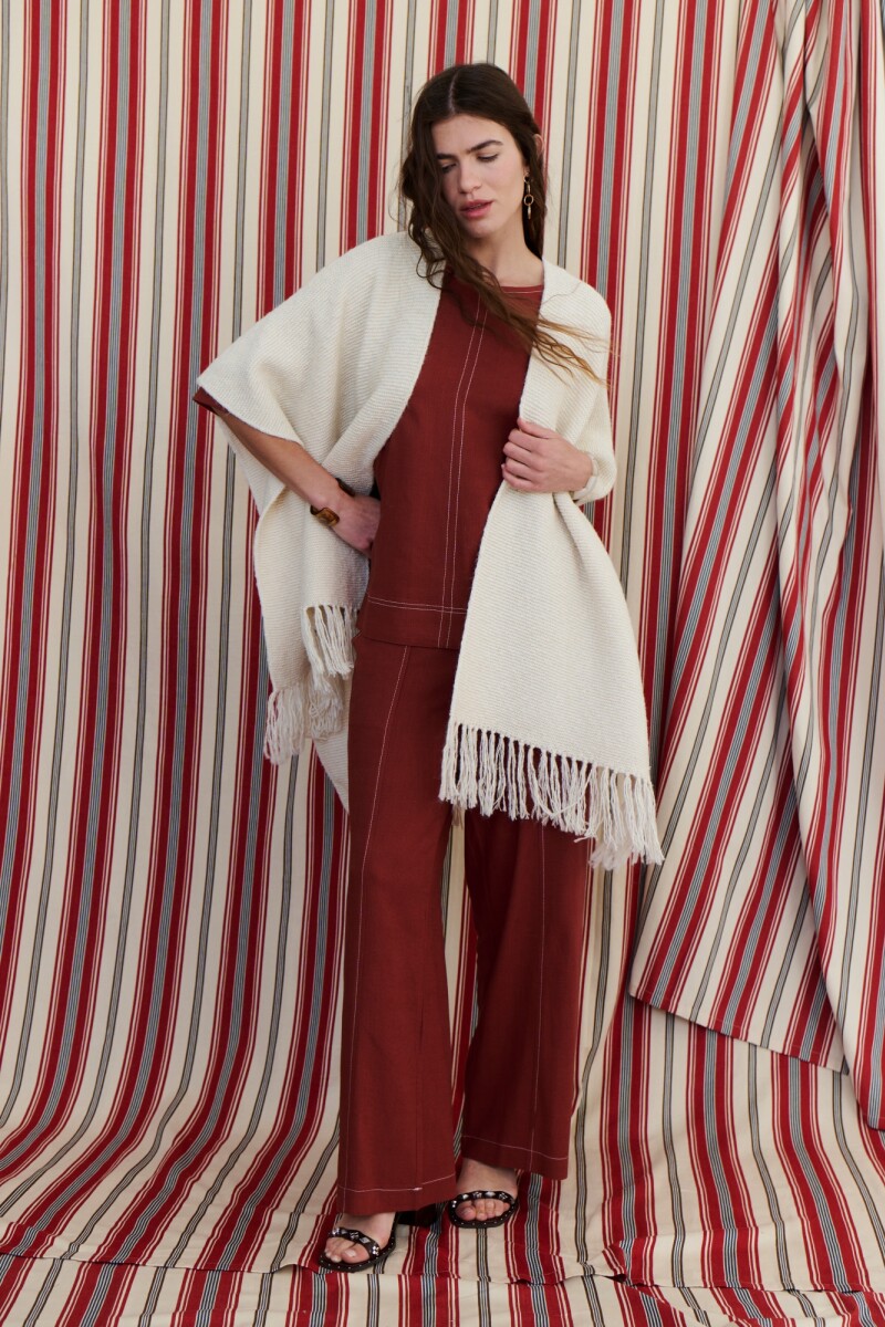 RUANA NATURAL NATURAL