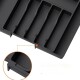 Cubiertero Organizador Cubiertos Extensible Cajon Cocina Negro Cubiertero Organizador Cubiertos Extensible Cajon Cocina Negro