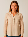 Blusa Temple Gris Claro